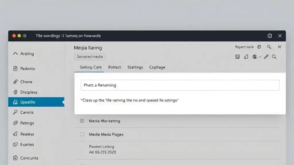 Como renomear arquivos de mídia automaticamente no WordPress